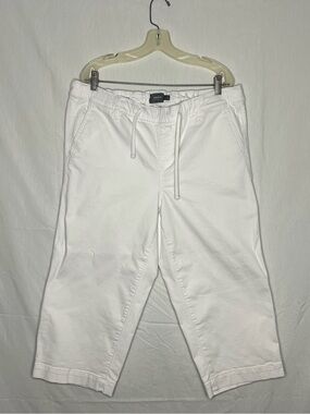 Torrid White Pull-On Wide Leg Crop Pants Size 2 Plus Size